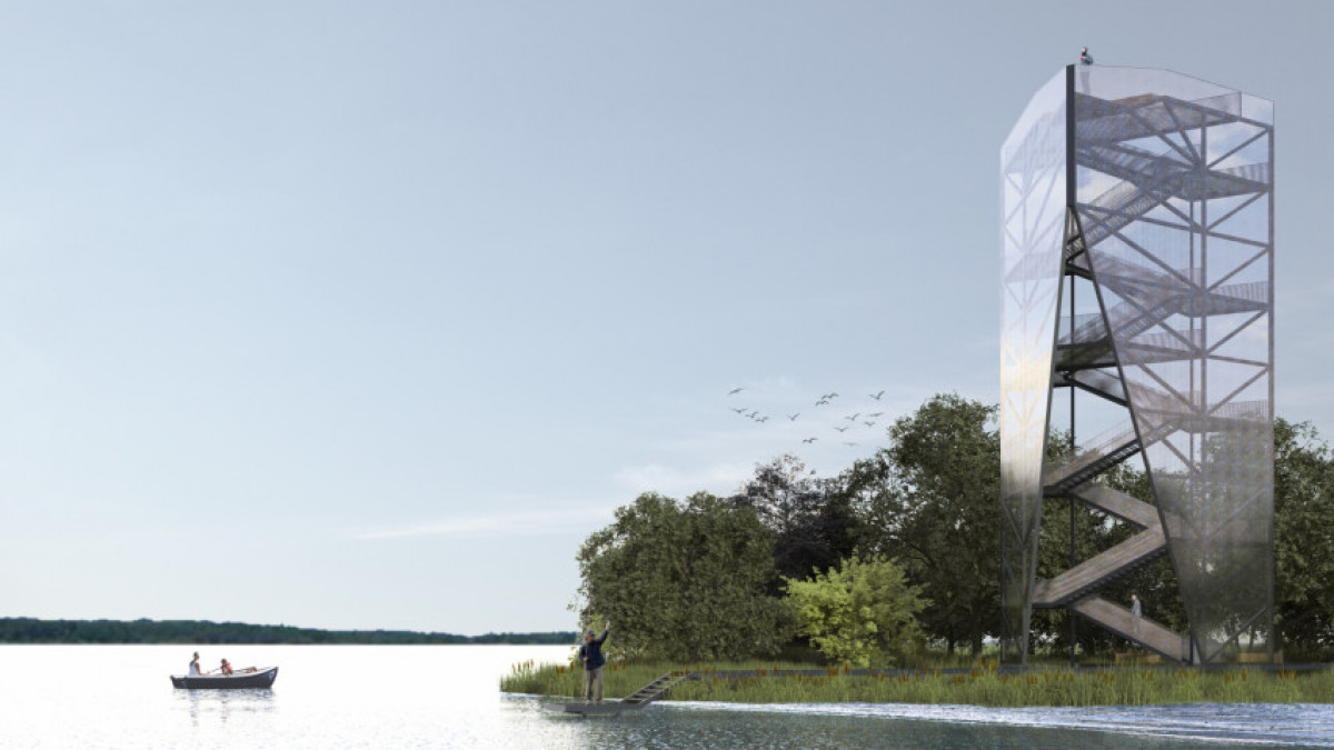 Apžvalgos bokštas „Burė“ Nemuno deltos parke turėtų iškilti iki metų pabaigos 1