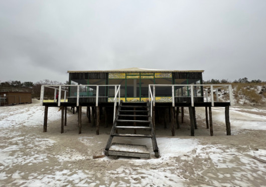 Kavinė Smiltynės paplūdimyje turės būti nugriauta