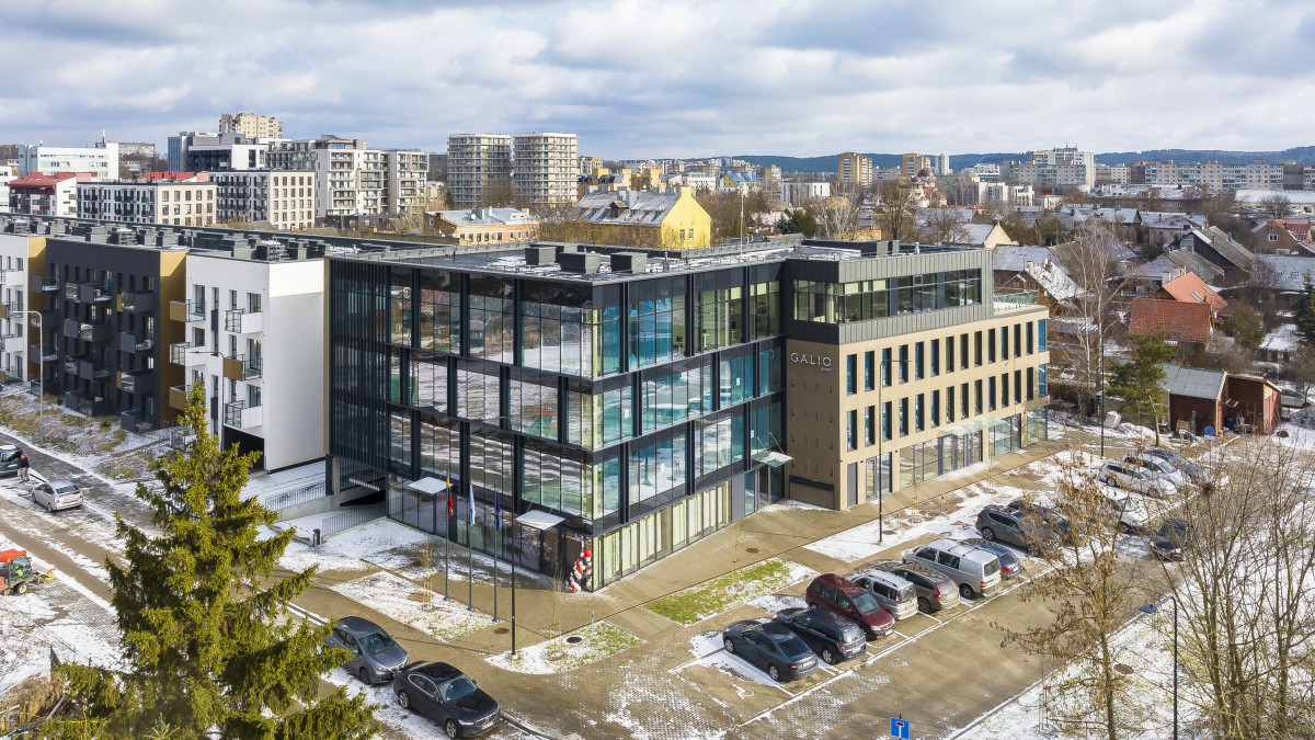 NT plėtros bendrovė „Galio Group“ Vilniaus Šnipiškėse baigė statyti verslo namus – perkėlė čia savo biurą 1