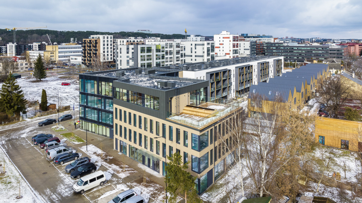 NT plėtros bendrovė „Galio Group“ Vilniaus Šnipiškėse baigė statyti verslo namus – perkėlė čia savo biurą 9
