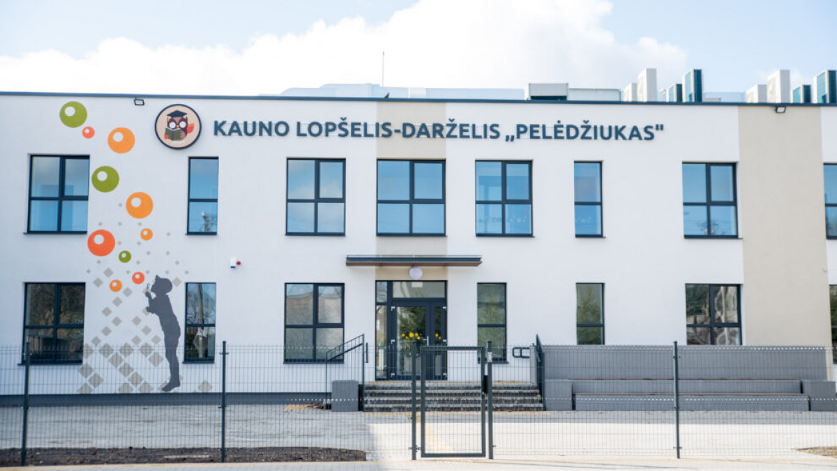 Kaunas plečia vaikų darželių tinklą: duris atvers nauja įstaiga – „Pelėdžiukas“