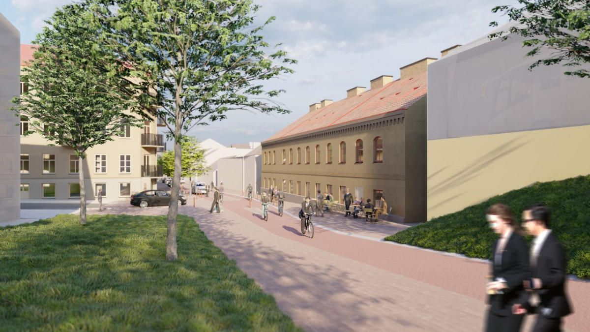 Apleista teritorija prie Vilniaus Šv. Stepono bažnyčios taps stoties rajono traukos objektu 3