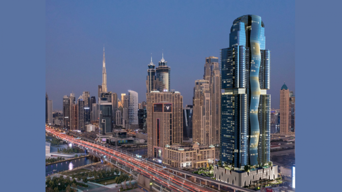 Dubajuje statys vieną aukščiausių gyvenamųjų dangoraižių pasaulyje 1