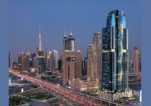 Dubajuje statys vieną aukščiausių gyvenamųjų dangoraižių pasaulyje