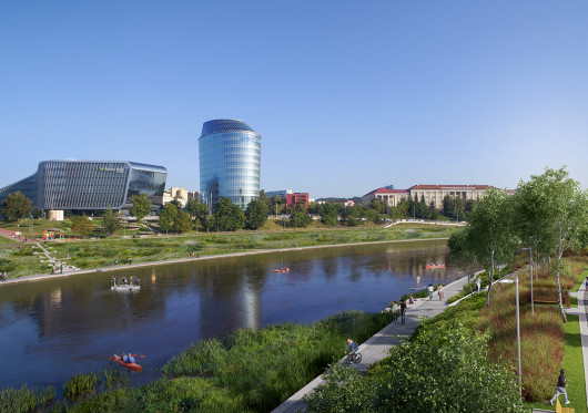 Pozityviausiai vilniečių vertinamas infrastruktūros projektas – Neries krantinės rekonstrukcija