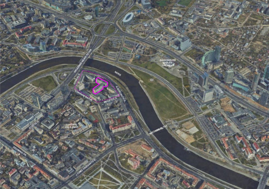 Ministerijų miestelio kontūrai: šiuolaikiškos darbo vietos, atviros erdvės visuomenei