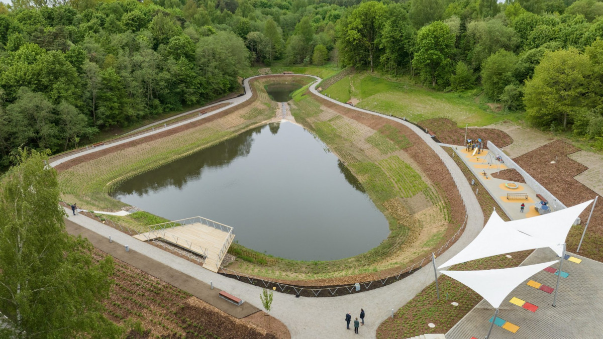 Vilniuje suvaldyta gatvių užtvindymo rizika, gyventojams atvertas Šeškinės parkas 1