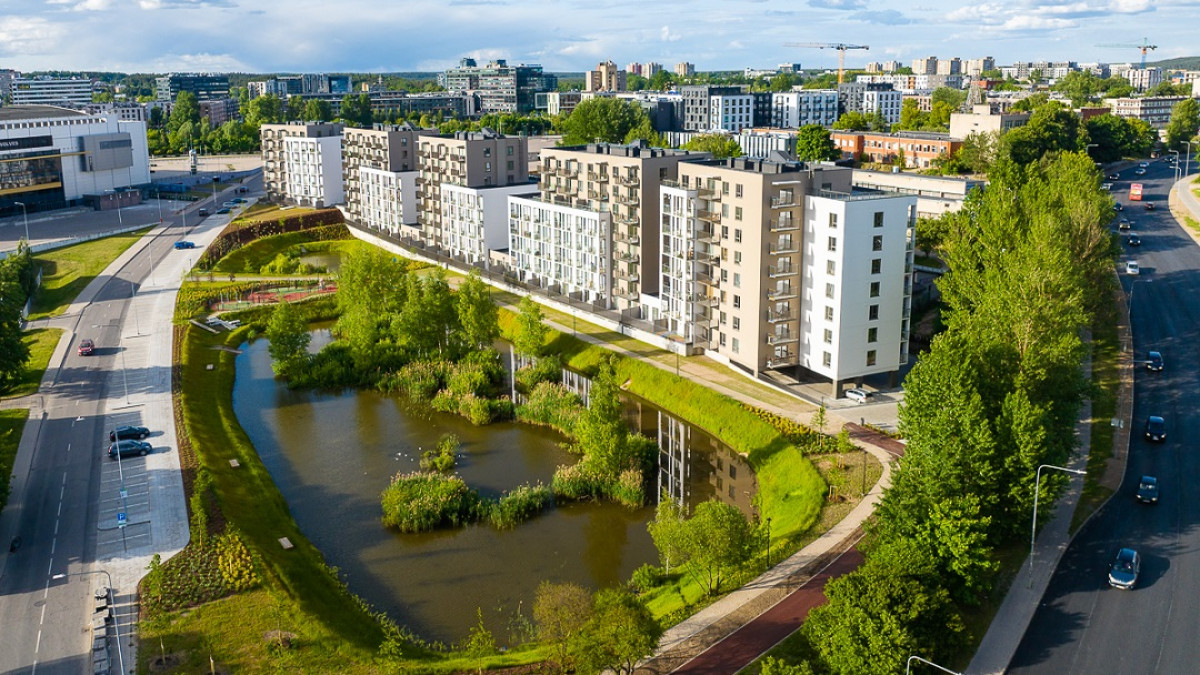 „Realco“ naujam gyvenimui prikėlė Neries senvagės dalį – žalioji miesto oazė atvira visuomenei