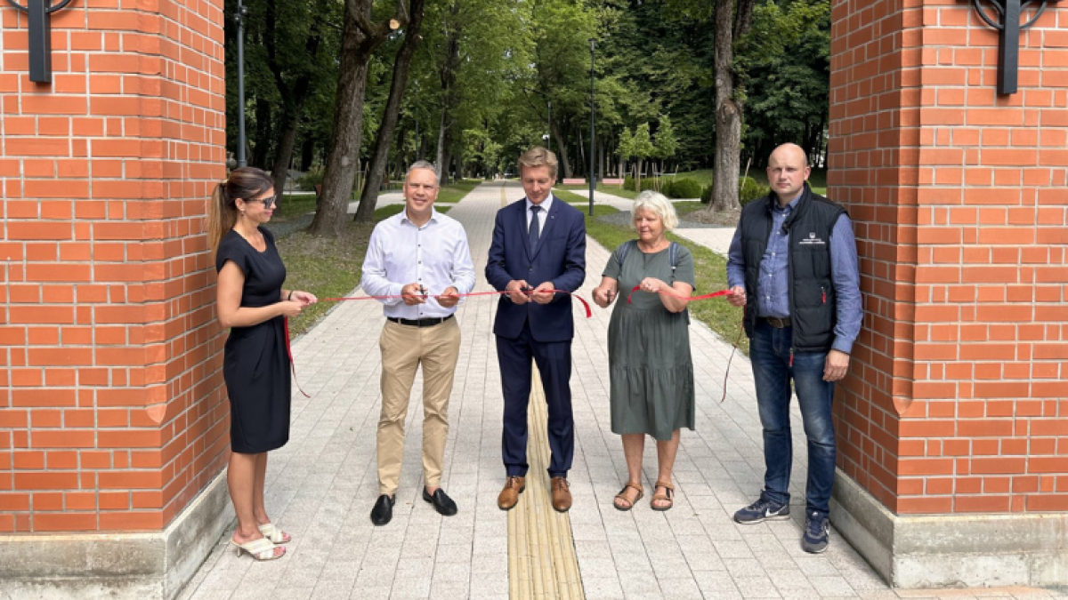 Klaipėdoje atvertas sutvarkytas Skulptūrų parkas 1