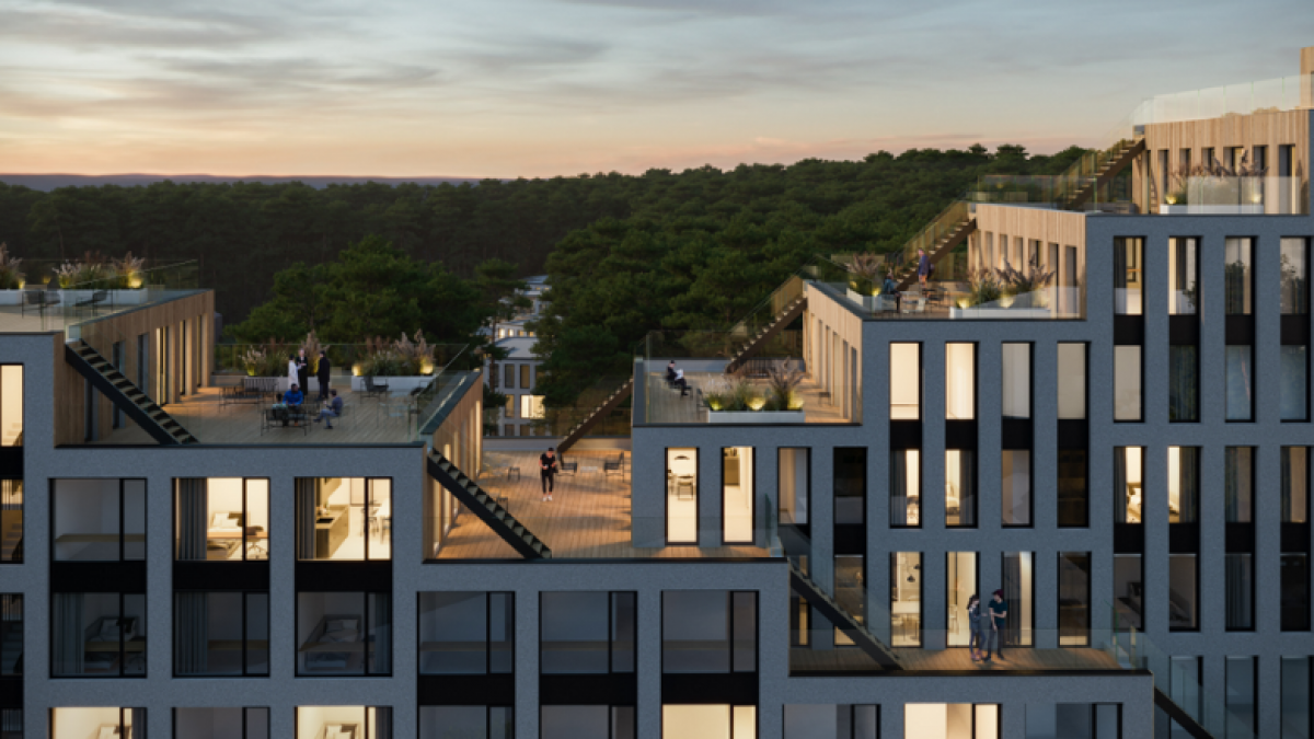 Vilniaus universitetas Saulėtekyje statys penkis bendrabučius 2