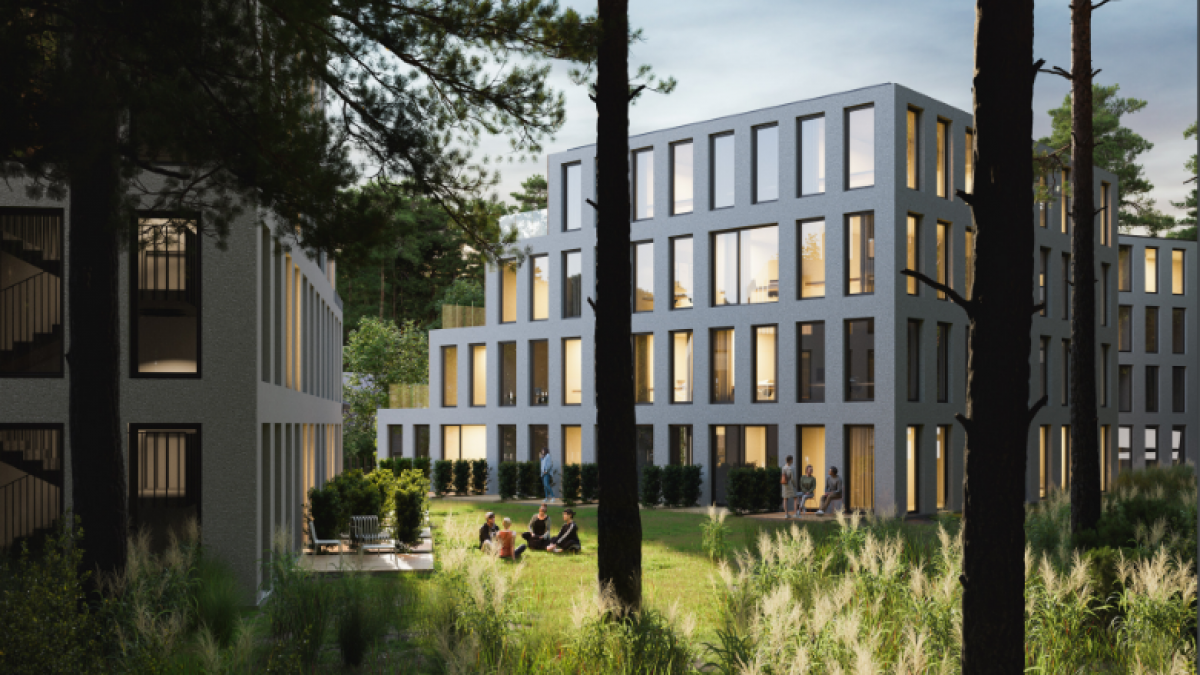 Vilniaus universitetas Saulėtekyje statys penkis bendrabučius 4