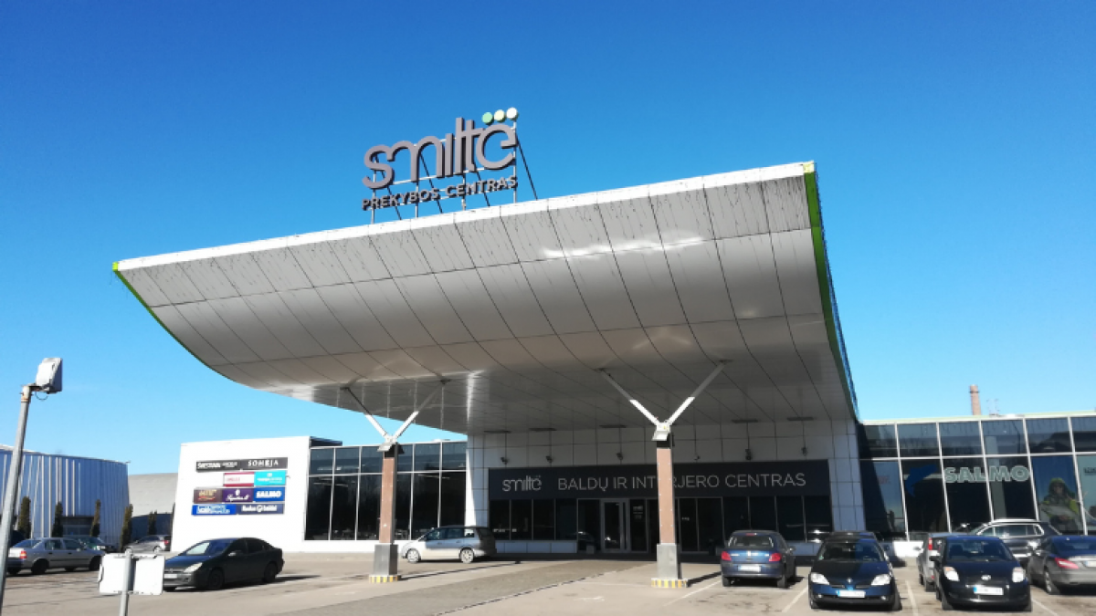 Parduotas Klaipėdos prekybos centras „Smiltė“
