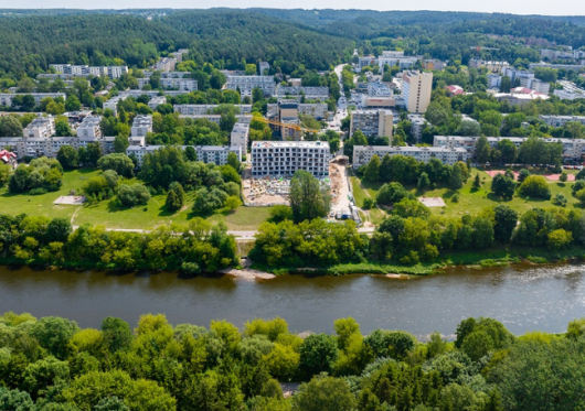 „Realco“ projekte Antakalnyje iškeltas vainikas, parduota ketvirtadalis butų
