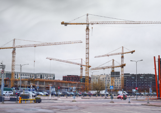 Estijos statybų sektorius antrąjį metų ketvirtį susitraukė 12 proc.