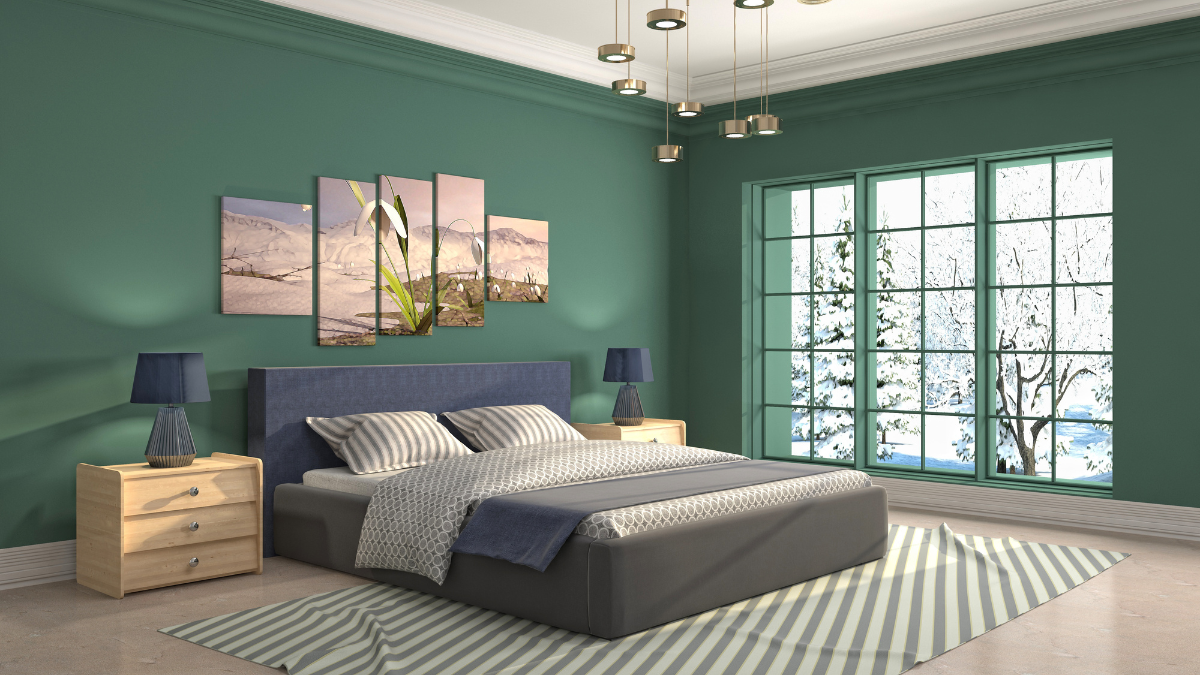 Sienos virš lovos dekoravimas: idėjos jaukiai ir stilingai erdvei