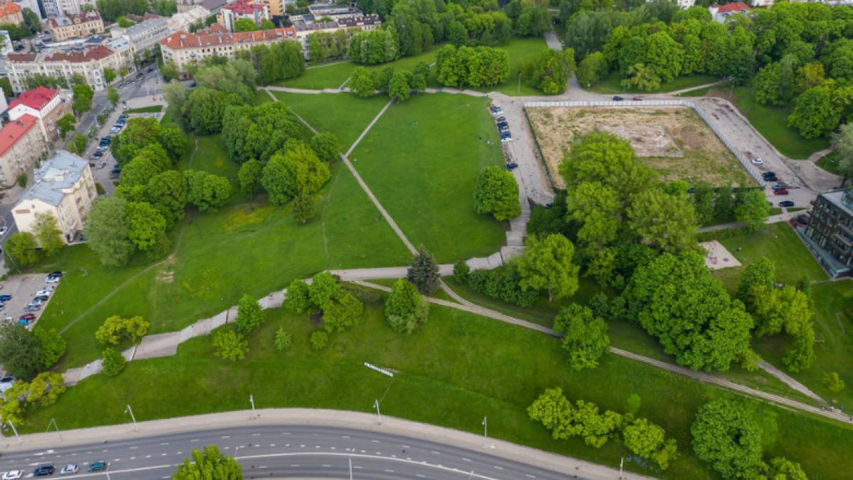 Tauro kalno teritorijoje tvarkomi želdiniai