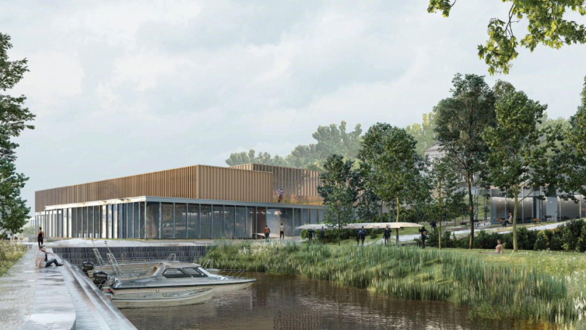 Kaip atrodys Vilniaus Žirmūnų irklavimo bazė? 1