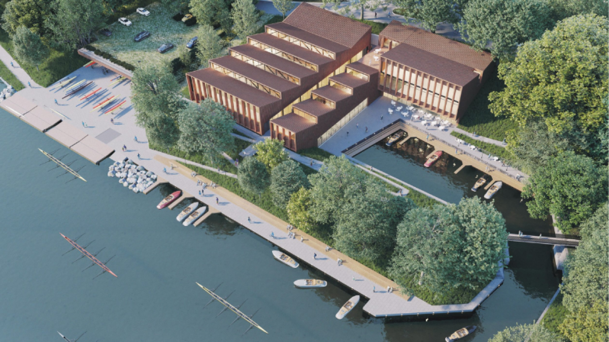 Kaip atrodys Vilniaus Žirmūnų irklavimo bazė? 7