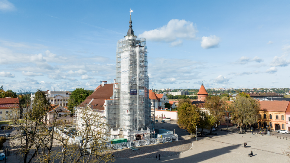 Kauno rotušėje – paskutiniai darbai: atnaujintas erdves jau kitąmet atvers lankytojams 1