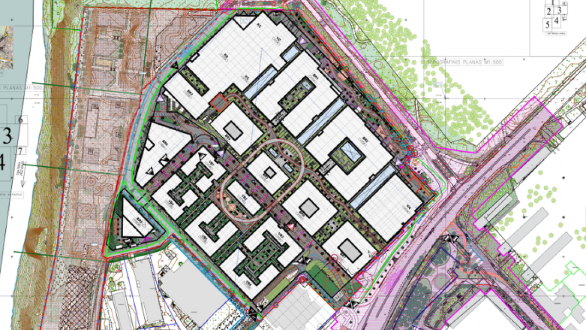 Statytojai antrą kartą kviečia visuomenę susipažinti su „Akropolis Vingis“ projektiniais pasiūlymais 2