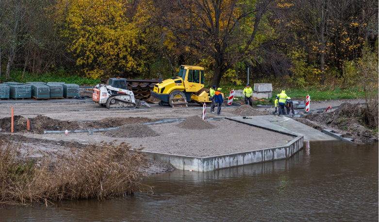 Klaipėdoje – nauja infrastruktūra laivams į vandenį nuleisti