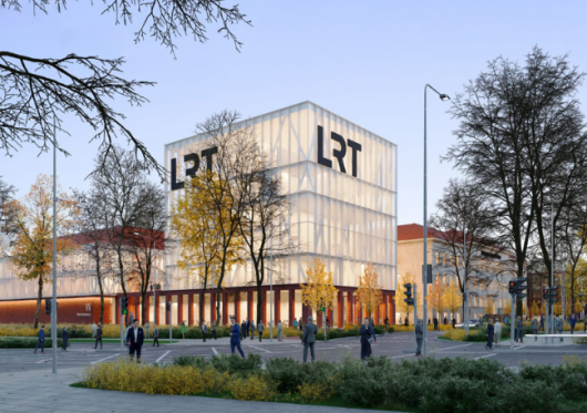 Paskelbti naujosios LRT būstinės architektūrinio konkurso dalyvių darbai