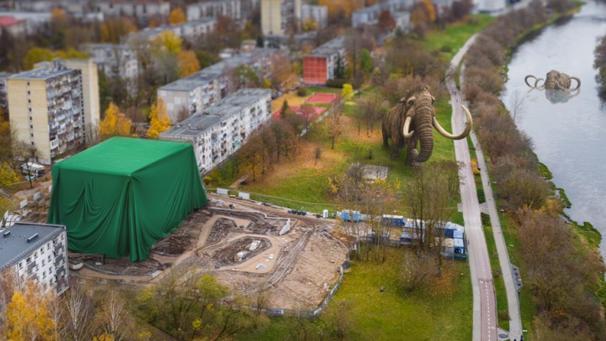 Vilniaus mamuto istorija: kaip šiandien atrodytų Antakalnis, jei mamutai nebūtų išnykę? 3