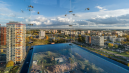 Vilniuje baigtas statyti 18 aukštų verslo centras: terasa ant stogo, stiklinis kabantis balkonas ir tvarūs sprendimai 3