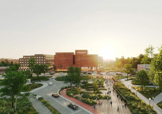 Visuomenei pristatyti šalia „Akropolis Vingis“ planuojami susisiekimo infrastruktūros gerinimo projektiniai pasiūlymai