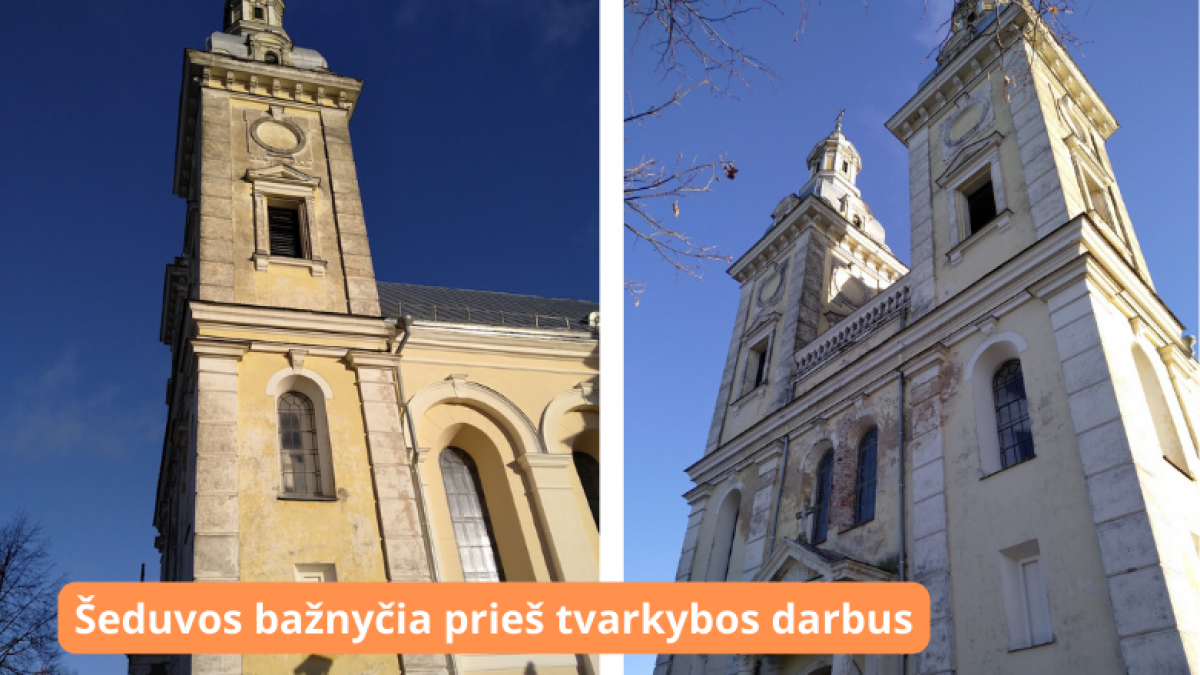 Baigta tvarkyti Šeduvos Šv. Kryžiaus Atradimo bažnyčia 4