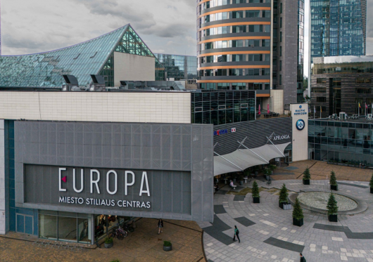 Verslo centro „Europa“ automobilių aikštelės renovacija kainavo 5 mln. eurų