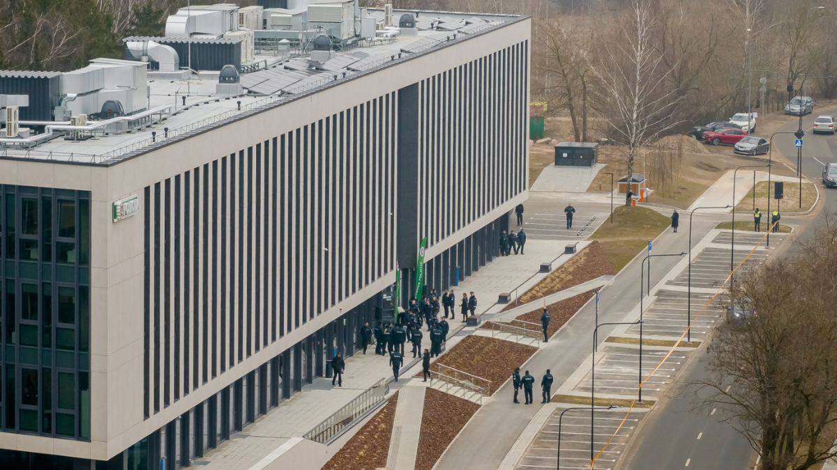 Sostinėje duris atvėrė moderniausias policijos pastatas