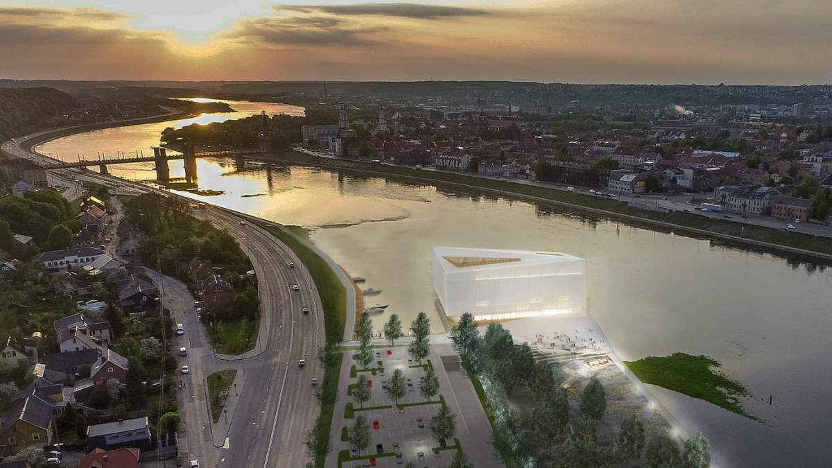 Kultūros dieną Kaunas pasitinka su ypatinga ambicija: išduotas leidimas M. K. Čiurlionio koncertų centro statybai