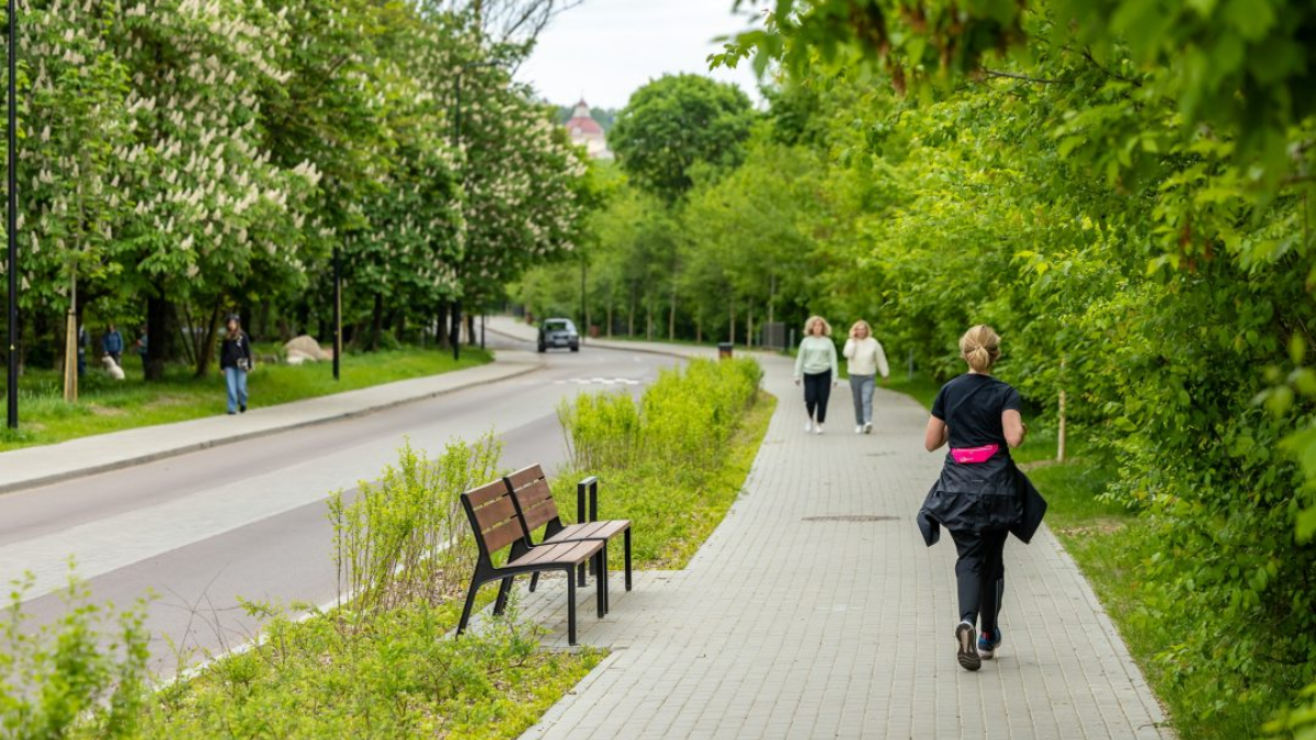 Baigta atnaujinti Neries krantinės atkarpa 2