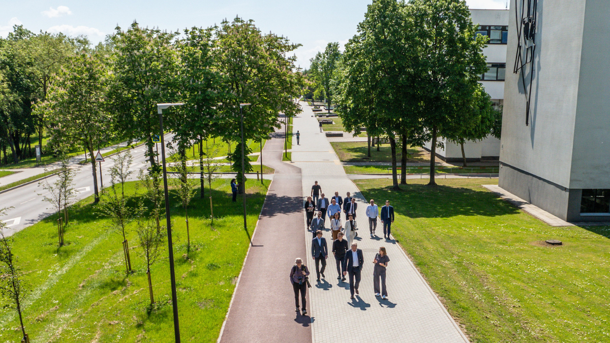 Būsimus Kauno studentus pasitiks modernizuota Studentų gatvė 3
