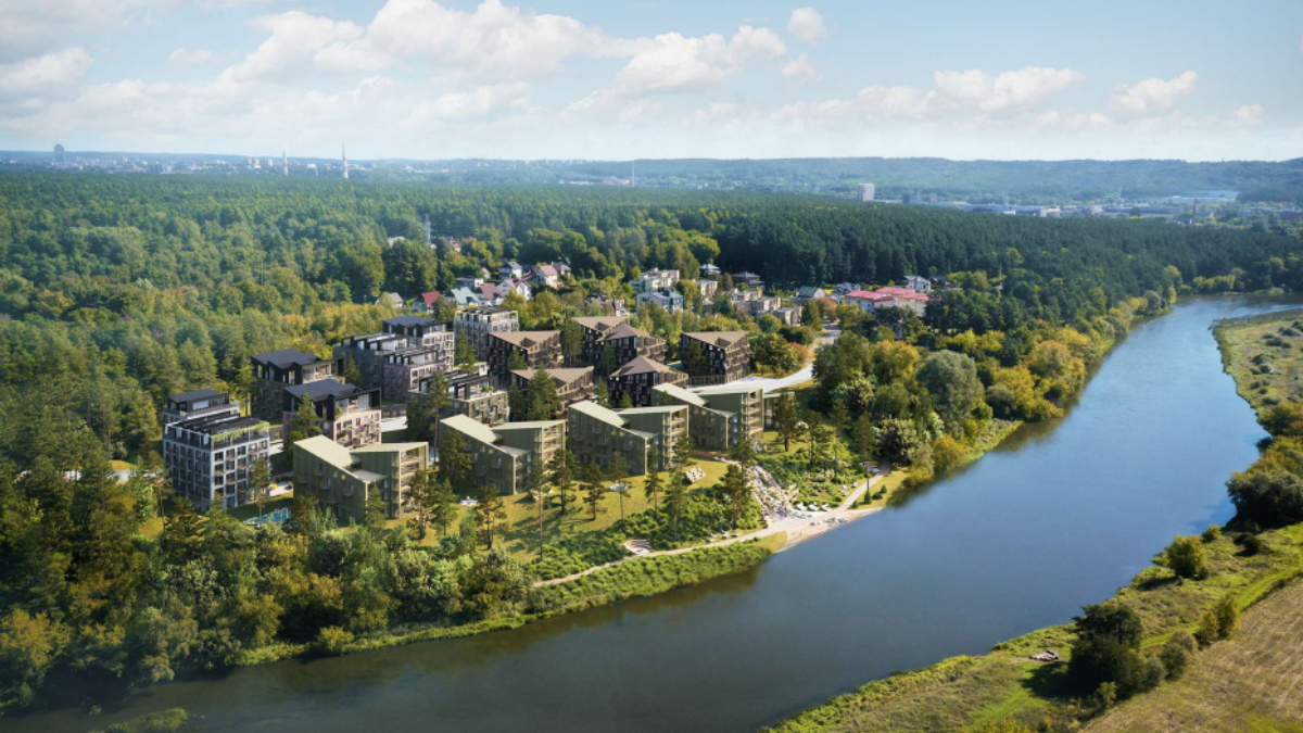 Vietoje gamyklos Bukčiuose - daugiabučių kvartalas 1