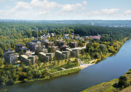 Vietoje gamyklos Bukčiuose - daugiabučių kvartalas