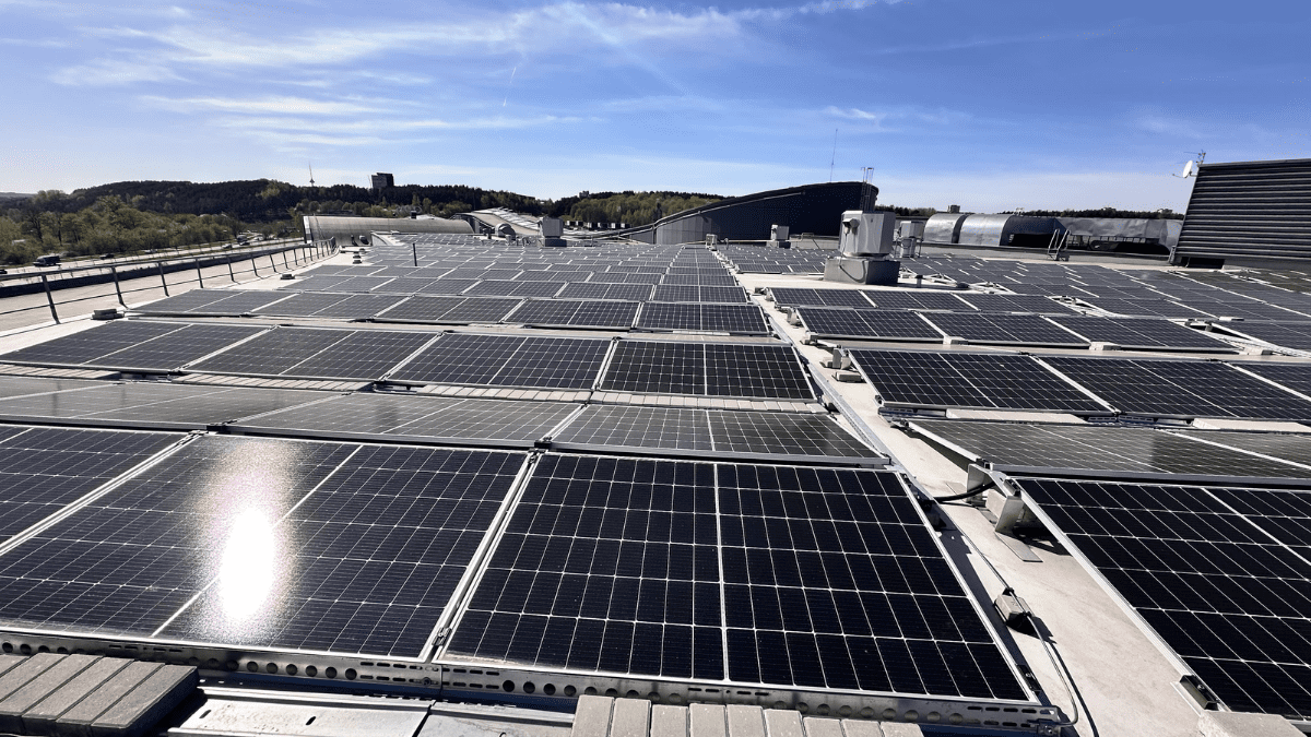 Verslo pastangos dėl klimato: ant prekybos centro įrengė elektrinę ir įkurdino bites 2