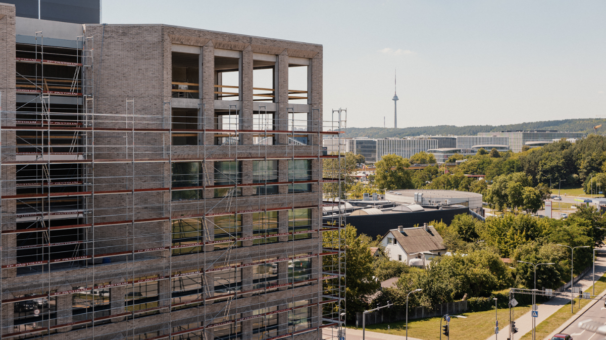 Dar tik statomame „Sand Offices“ verslo centre Vilniuje – pirmieji nuomininkai 1