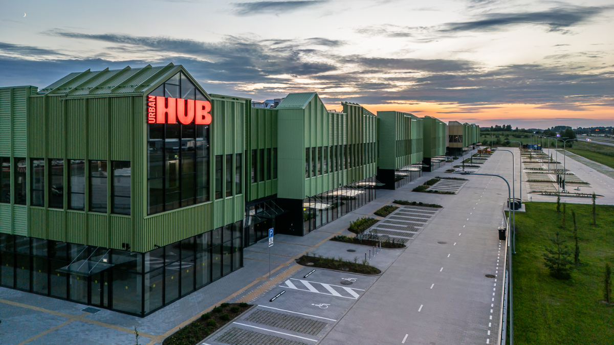 „YIT Lietuva“ užbaigė verslo miestelio „Urban HUB“ Vilniuje statybos darbus 1