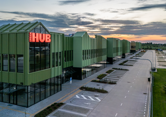 „YIT Lietuva“ užbaigė verslo miestelio „Urban HUB“ Vilniuje statybos darbus