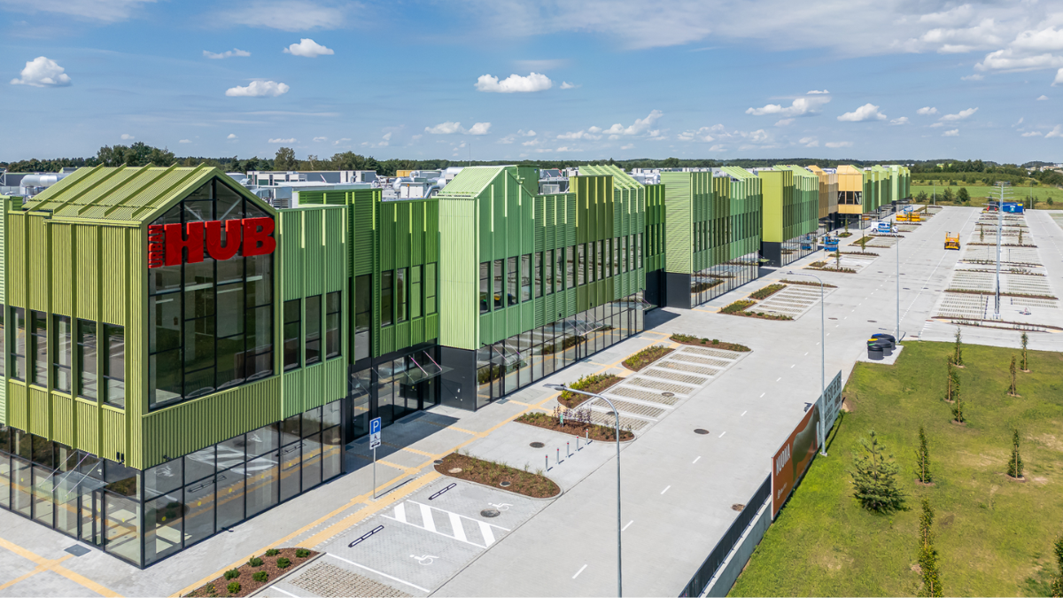 „YIT Lietuva“ užbaigė verslo miestelio „Urban HUB“ Vilniuje statybos darbus 2