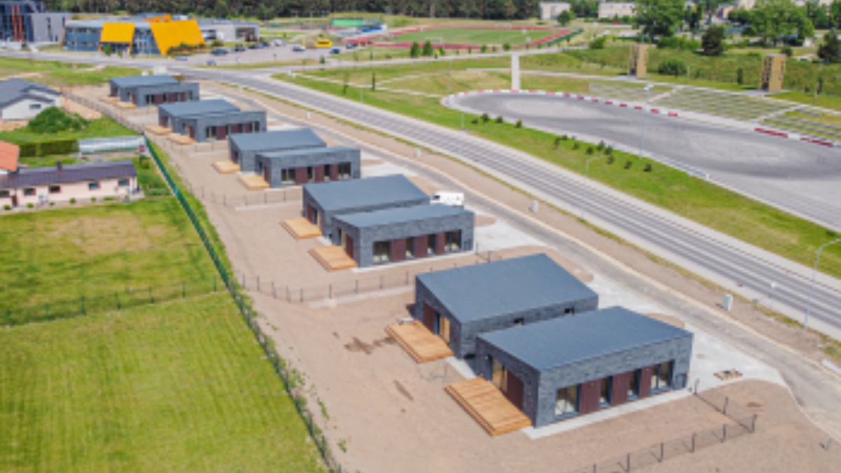 Molėtuose baigtas pirmasis individualių namų kvartalas 1
