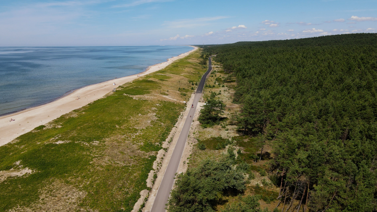 Dviračių tako nuo Smiltynės iki Nidos rekonstrukcija taps bene draugiškiausia aplinkai trasa 2