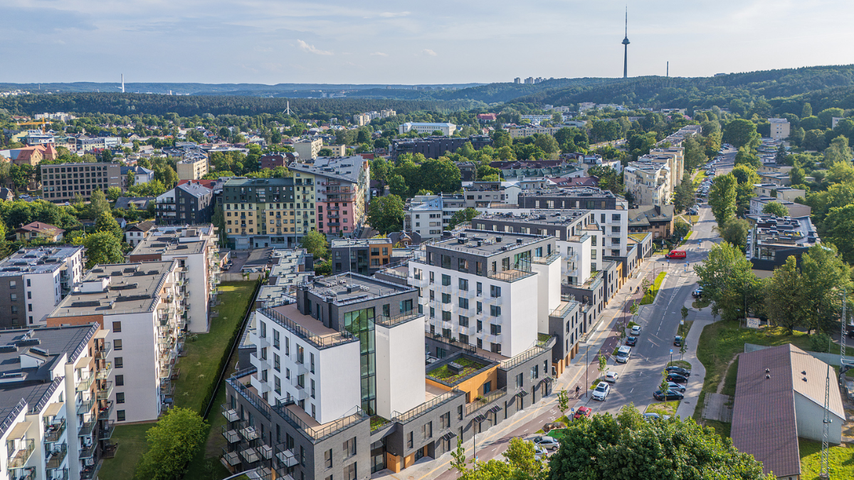 „Žvėryno City“ projektui – aukščiausius tvarumo standartus patvirtinantis BREEAM sertifikatas 1