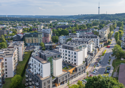 „Žvėryno City“ projektui – aukščiausius tvarumo standartus patvirtinantis BREEAM sertifikatas