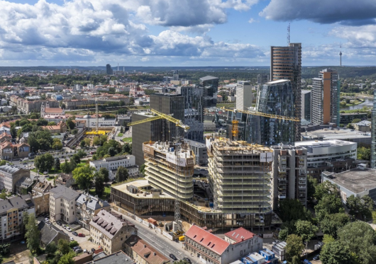 Vilniaus verslo centro „Hero“ statybų finansavimui – jau ketvirtoji obligacijų emisijos dalis