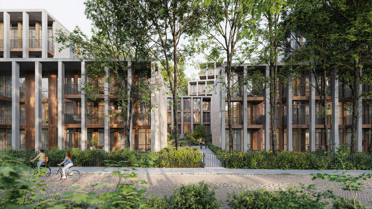 Neries pakrantėje Vilniaus Senamiestyje - prestižinių būstų projektas 3