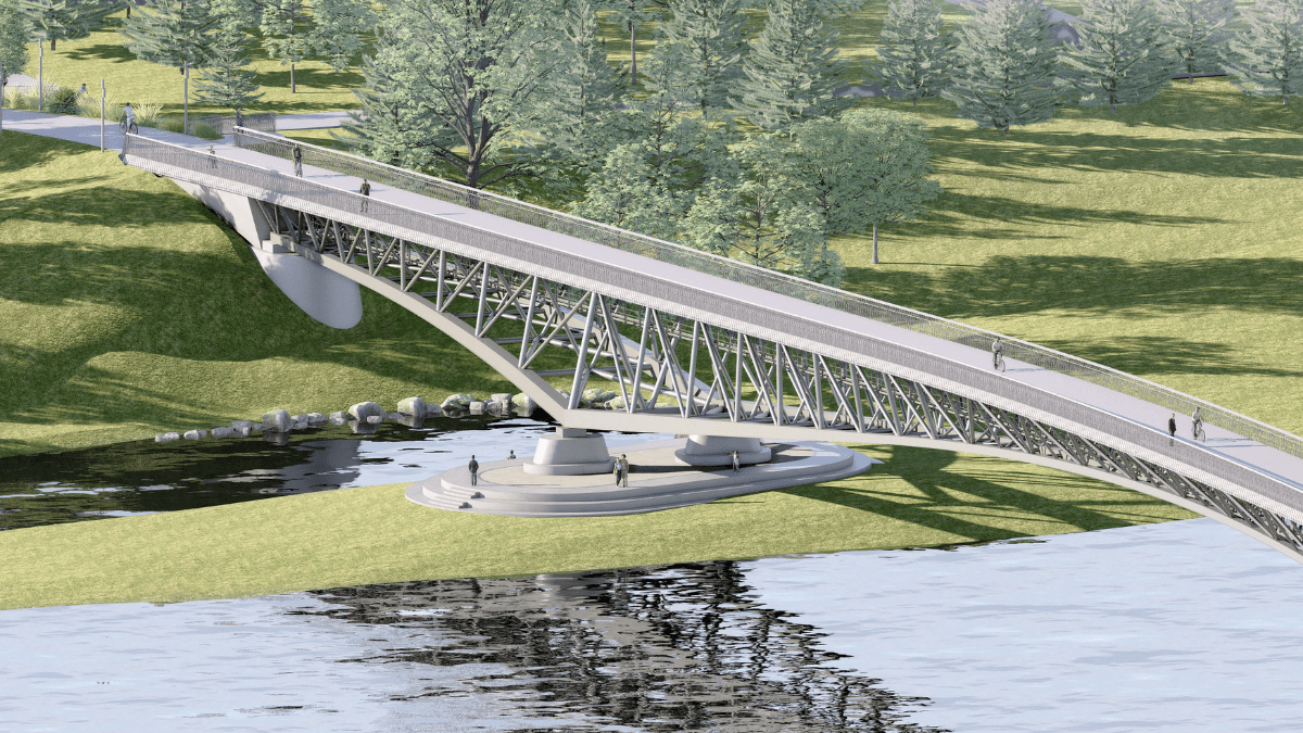 Kaunas tiesia tiltus: pradėta nauja jungtis per Nemuną 1
