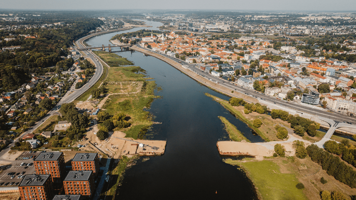 Kaunas tiesia tiltus: pradėta nauja jungtis per Nemuną 5